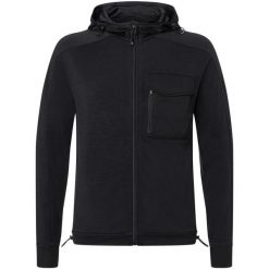 Kurtka męska SUPER.NATURAL Trail Jacket. Czarne kurtki męskie super.natural, m, bez wzorów, sportowe, bez ramiączek, bez kaptura. Za 899.99 zł.