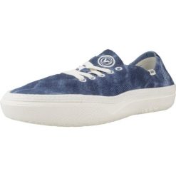 Tenisówki Vans Model Circle Vee Kolor Niebieski. Niebieskie trampki męskie Vans, bez wzorów, z tkaniny, bez zapięcia. W wyprzedaży za 336.85 zł.