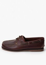 Timberland Classic Boat 2 Eye Mokasyny męskie. Brązowe mokasyny męskie Timberland, z gumy, bez zapięcia. Za 579.99 zł.