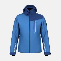SUPERSHAPE Jacket Men. Niebieskie spodnie narciarskie i snowboardowe męskie Head, bez wzorów, z materiału, narciarskie. Za 1,600.00 zł.