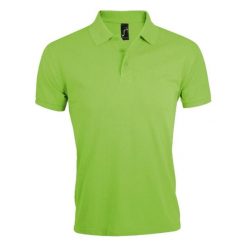 Męska Koszulka Polo Prime. Zielone koszulki polo męskie SOL'S, m, bez wzorów, sportowe, bez kołnierzyka, bez ramiączek. Za 114.99 zł.