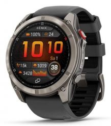Zegarek sportowy Garmin Fenix 8 Pro AMOLED 51mm Sapphire Titanium. Niebieskie zegarki sportowe Garmin. Za 5,544.99 zł.