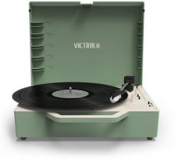 Victrola VSC-725SB žalia. Gramofony Victrola. Za 379.48 zł.