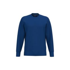 Bluza z okrągłym dekoltem Kariban. Niebieskie bluzy nierozpinane męskie KARIBAN, m, bez wzorów, bez ramiączek, bez kaptura. Za 175.50 zł.