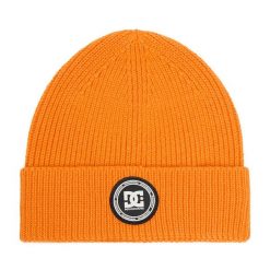 Czapka DC Shoes. Brązowe czapki męskie DC Shoes, na zimę, bez wzorów. Za 69.99 zł.