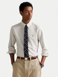 Polo Ralph Lauren Koszula 710953704007 Beżowy Regular Fit. Brązowe koszule męskie Polo Ralph Lauren, l, bez wzorów, z bawełny, bez kołnierzyka, bez ramiączek. Za 729.99 zł.