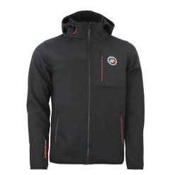 Polar z odpinanym kapturem z wstawkami z softshellu Peak Mountain Carhood. Czarne bluzy z polaru męskie Peak Mountain, l, bez wzorów, z polaru, bez ramiączek. W wyprzedaży za 323.50 zł.