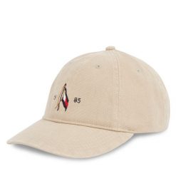 Czapka z daszkiem Tommy Hilfiger. Brązowe czapki męskie Tommy Hilfiger, bez wzorów. Za 139.99 zł.