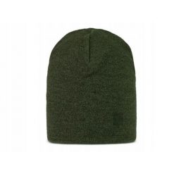 Czapka z wełny merino o strukturze polaru. Zielone czapki męskie Buff, bez wzorów, z polaru, sportowe. Za 168.99 zł.