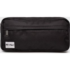 Mi-Pac - Nerka. Czarne saszetki męskie Mi-Pac, w paski, z materiału. W wyprzedaży za 79.90 zł.