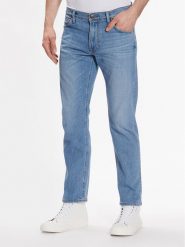Lee Jeansy Daren L707ICC24 112328476 Niebieski Regular Fit. Niebieskie jeansy męskie Lee, bez wzorów, z jeansu. Za 259.99 zł.