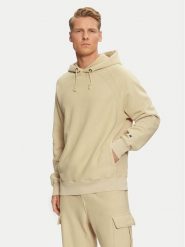 Champion Bluza Reverse Weave 218643 Beżowy Regular Fit. Brązowe bluzy nierozpinane męskie CHAMPION, m, bez wzorów, z bawełny, bez ramiączek, bez kaptura. Za 399.99 zł.