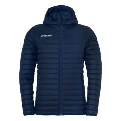 Kurtka z kapturem Uhlsport Essential Ultra Lite. Czarne kurtki męskie Uhlsport, bez wzorów, sportowe, bez ramiączek, z kapturem. W wyprzedaży za 341.50 zł.