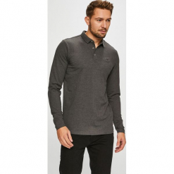 Produkt by Jack & Jones - Longsleeve. Szare koszulki męskie z długim rękawem PRODUKT by Jack & Jones, z bawełny, polo, z długim rękawem. Za 89.90 zł.
