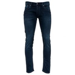 Pepe Jeans jeansy męskie Track 30/32 ciemnoniebieskie. Niebieskie jeansy męskie Pepe Jeans, bez wzorów, z bawełny. Za 479.00 zł.