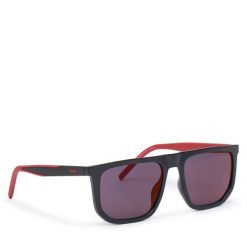 Okulary przeciwsłoneczne HUGO. Czarne okulary przeciwsłoneczne męskie Hugo, bez wzorów. Za 419.99 zł.