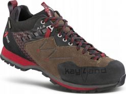 Buty trekkingowe męskie Kayland Vitrik GTX brązowe r. 44. Brązowe buty trekkingowe męskie Kayland, bez wzorów, bez zapięcia. Za 528.83 zł.