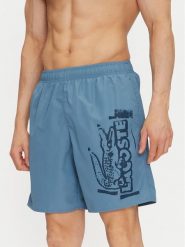 Lacoste Szorty kąpielowe MH9135 Niebieski Regular Fit. Niebieskie kąpielówki męskie Lacoste, l, bez wzorów, z syntetyku. Za 259.99 zł.