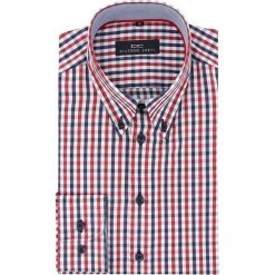 Koszula BIAGIO slim 16-03-02-K. Czerwone koszule męskie Giacomo Conti, z bawełny, button down, z długim rękawem. Za 149.00 zł.