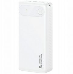 Powerbank Usams Powerbank PB80 PD20W 20000mAh biały. Białe powerbanki Usams. Za 65.34 zł.