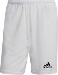 Adidas Spodenki adidas SQUADRA 21 Short GN5774 GN5774 biały M. Białe szorty sportowe męskie ADIDAS, bez wzorów, sportowe. Za 64.89 zł.