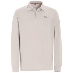 Polo Slam Deck Ls Dorosłych. Szare koszulki polo męskie SLAM, m, bez wzorów, z bawełny, sportowe, bez kołnierzyka, bez ramiączek. Za 290.20 zł.