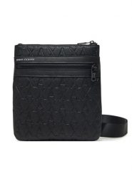 Armani Exchange Saszetka XM000579 AF12133 UC001 Czarny. Czarne saszetki męskie Armani Exchange, bez wzorów, ze skóry. Za 339.99 zł.