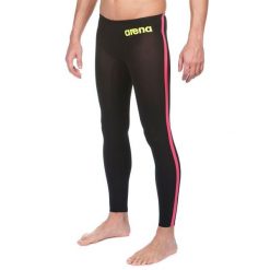 Legginsy triathlonowe Arena Powerskin R-Evo+ Ow. Czarne legginsy męskie ARENA, l, bez wzorów, do pływania. W wyprzedaży za 1,045.00 zł.