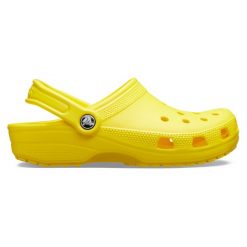 Japonki Crocs Classic, Dla obu płci. Zielone klapki i japonki męskie Crocs, bez wzorów, z materiału. Za 295.00 zł.
