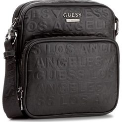 Saszetka GUESS - New Boston Embossed HM6108 POL73 BLA. Saszetki męskie marki Guess. W wyprzedaży za 229.00 zł.