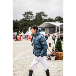 Kurtka puchowa Horse Pilot Fahrenheit. Niebieskie kurtki męskie HORSE PILOT, bez wzorów, z puchu, sportowe, bez ramiączek, bez kaptura. Za 1,468.80 zł.