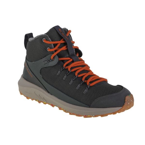 Buty turystyczne męskie Columbia Trailstorm Mid Waterproof Omni Heat. Brązowe buty trekkingowe męskie Columbia, bez wzorów, z gumy, sportowe, za kostkę, bez obcasa, bez zapięcia. Za 399.99 zł.