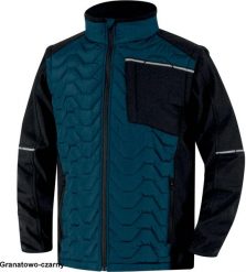 Kurtka męska Delta Plus SOON - CIEPŁA KURTKA HYBRYDOWA 2 W 1 I ODPINANYMI RĘKAWAMI Z - granatowo-czarny 2XL. Czarne kurtki męskie DELTA PLUS, m, bez wzorów, bez ramiączek, bez kaptura. Za 204.07 zł.