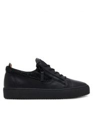 Giuseppe Zanotti Sneakersy May London RU40038/001 Czarny. Czarne buty sportowe na co dzień męskie Giuseppe Zanotti, m, bez wzorów, ze skóry, bez ramiączek, bez kaptura. Za 2,399.00 zł.