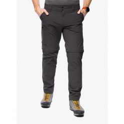 Spodnie turystyczne męskie Helly Hansen Brono Softshell Zip Off Pant. Szare spodnie narciarskie i snowboardowe męskie Helly Hansen, bez wzorów, z softshellu, narciarskie. Za 546.50 zł.