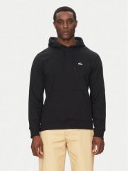 Quiksilver Bluza EQYFT04951 Czarny Regular Fit. Czarne bluzy nierozpinane męskie Quiksilver, m, bez wzorów, z syntetyku, bez ramiączek, bez kaptura. Za 99.99 zł.