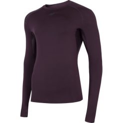 Longsleeve treningowy męski TSMLF272 - burgund. Bielizna termoaktywna męska marki 4f. Za 79.99 zł.