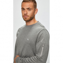 Calvin Klein Performance - Bluza. Szare bluzy nierozpinane męskie Calvin Klein Performance, z dzianiny. Za 299.90 zł.