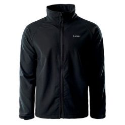 Męska Kurtka Soft Shell Derai. Czarne kurtki softshell męskie Hi-tec, m, bez wzorów, z softshellu, bez kaptura, trekkingowe. Za 159.99 zł.