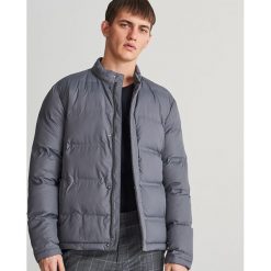 Pikowana kurtka ze stójką - Jasny szar. Kurtki męskie marki Reserved. Za 79.99 zł.