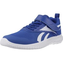 Buty REEBOK RUSH RUNNER 5 ELASTIC LA Niebieski. Niebieskie buty trekkingowe męskie Reebok, bez wzorów, z syntetyku, bez zapięcia, trekkingowe. Za 174.99 zł.