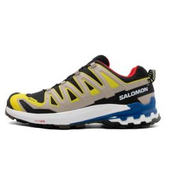Buty do biegania męskie Salomon Xa Pro 3d V9 Gtx. Czarne buty do biegania męskie Salomon, bez wzorów, z materiału, bez zapięcia, do biegania. Za 697.00 zł.