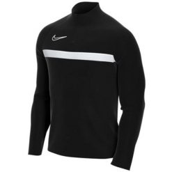 Bluza sportowa męska Nike Dri-FIT Academy. Czarne bluzy nierozpinane męskie Nike, m, bez wzorów, sportowe, bez ramiączek, bez kaptura. Za 142.84 zł.