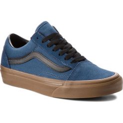 Tenisówki VANS - Old Skool VN0A38G1U4C (Gum Outsole) Dark Denim. Niebieskie trampki męskie Vans, z denimu, sportowe. W wyprzedaży za 239.00 zł.