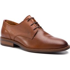 Półbuty TOMMY HILFIGER - Essential Leather Mix Shoe FM0FM02100 Cognac 606. Eleganckie półbuty męskie Tommy Hilfiger. Za 699.00 zł.