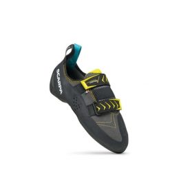 Buty wspinaczkowe SCARPA Vapor V. Szare buty trekkingowe męskie Scarpa, bez wzorów, bez zapięcia, trekkingowe. Za 599.99 zł.