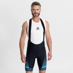 Spodenki Rogelli Hero II. Czarne szorty sportowe męskie Rogelli, bez wzorów, sportowe. W wyprzedaży za 360.00 zł.