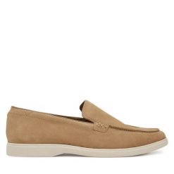 Półbuty Clarks. Brązowe codzienne półbuty męskie Clarks, bez wzorów, bez obcasa, bez zapięcia. Za 359.99 zł.
