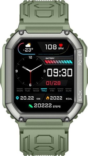 Smartwatch Rubicon E93 Zielony (RNCE93). Zielone zegarki smartwatch Rubicon. Za 189.00 zł.