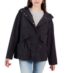 Kurtka GEOX W BULMYA PARKA Niebieski. Niebieskie parki męskie Geox, bez wzorów, z tkaniny, bez kaptura. Za 530.99 zł.